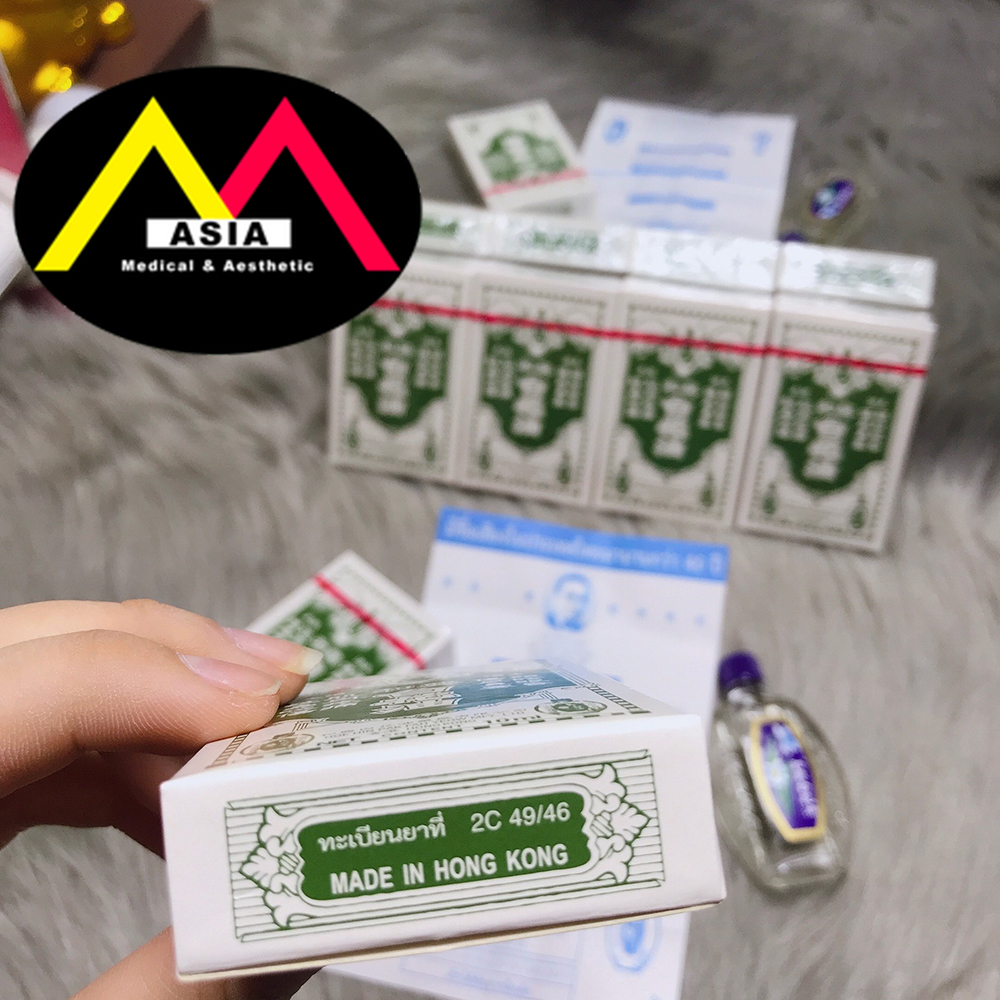 [HÀNG Chính Hãng] Dầu Bạch Hoa Thái Lan 10ml