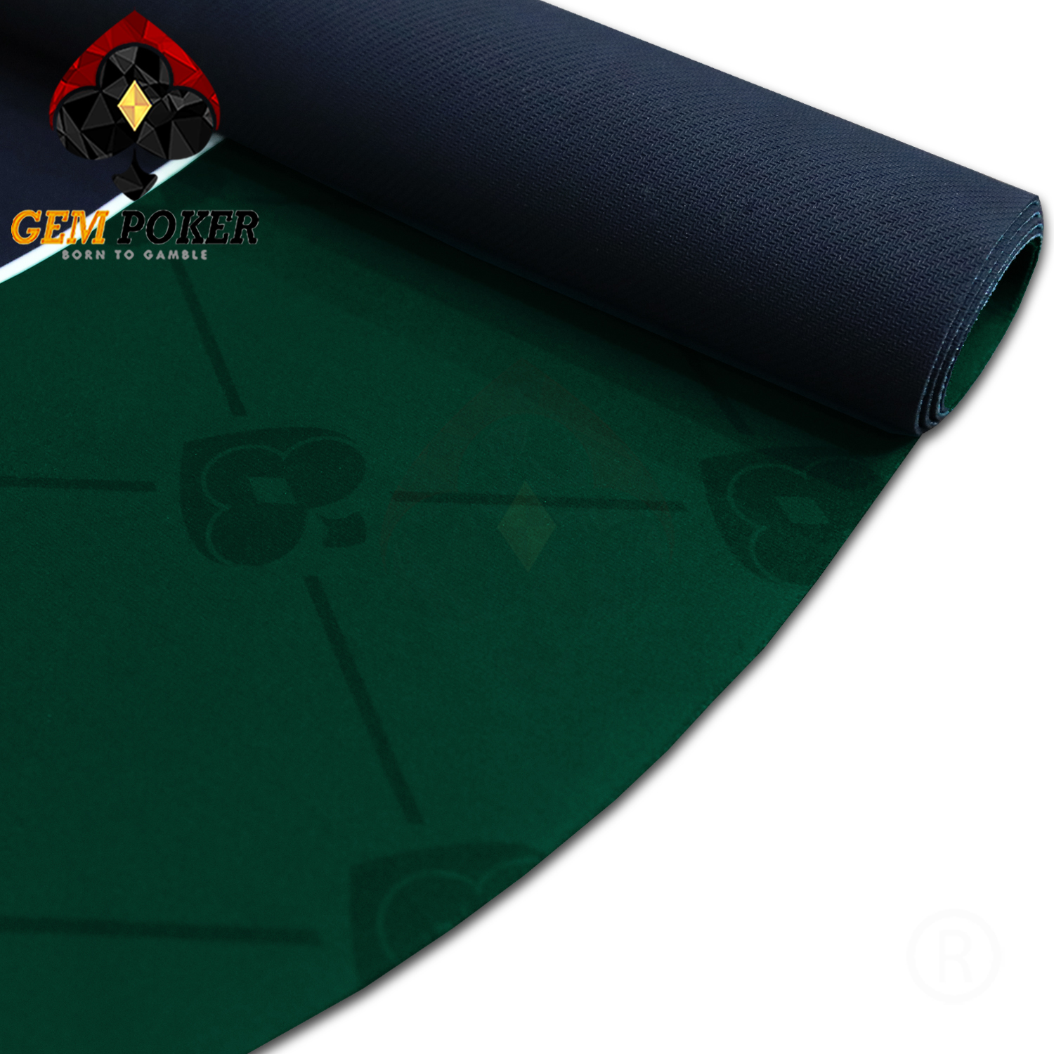 THẢM OVAL POKER GEM KING® CAO CẤP