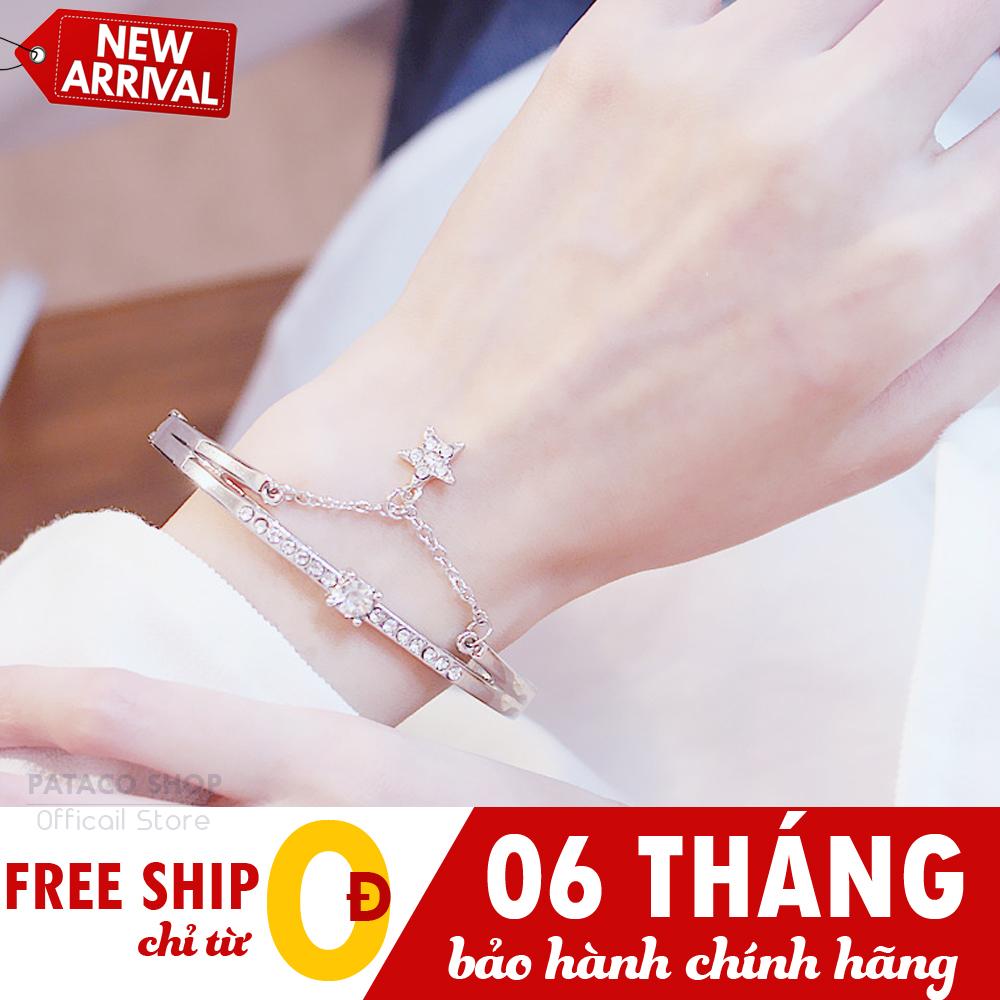 Vòng tay VT1, vòng tay kim loại ngôi sao may mắn