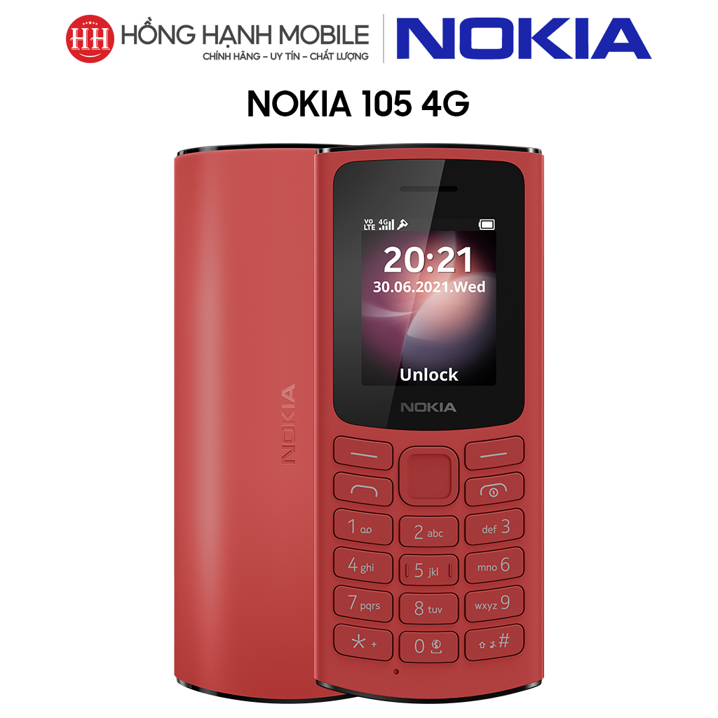 Điện Thoại Nokia 105 4G - Hàng Chính Hãng
