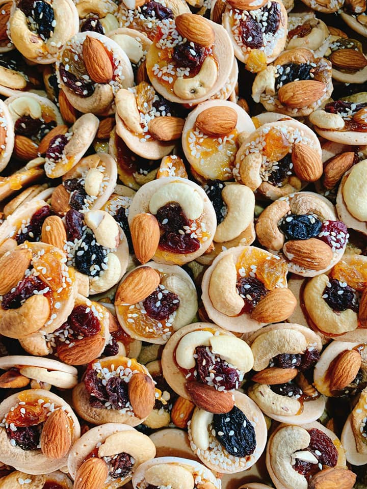 Bánh Đồng Tiền Mix hạt 350g