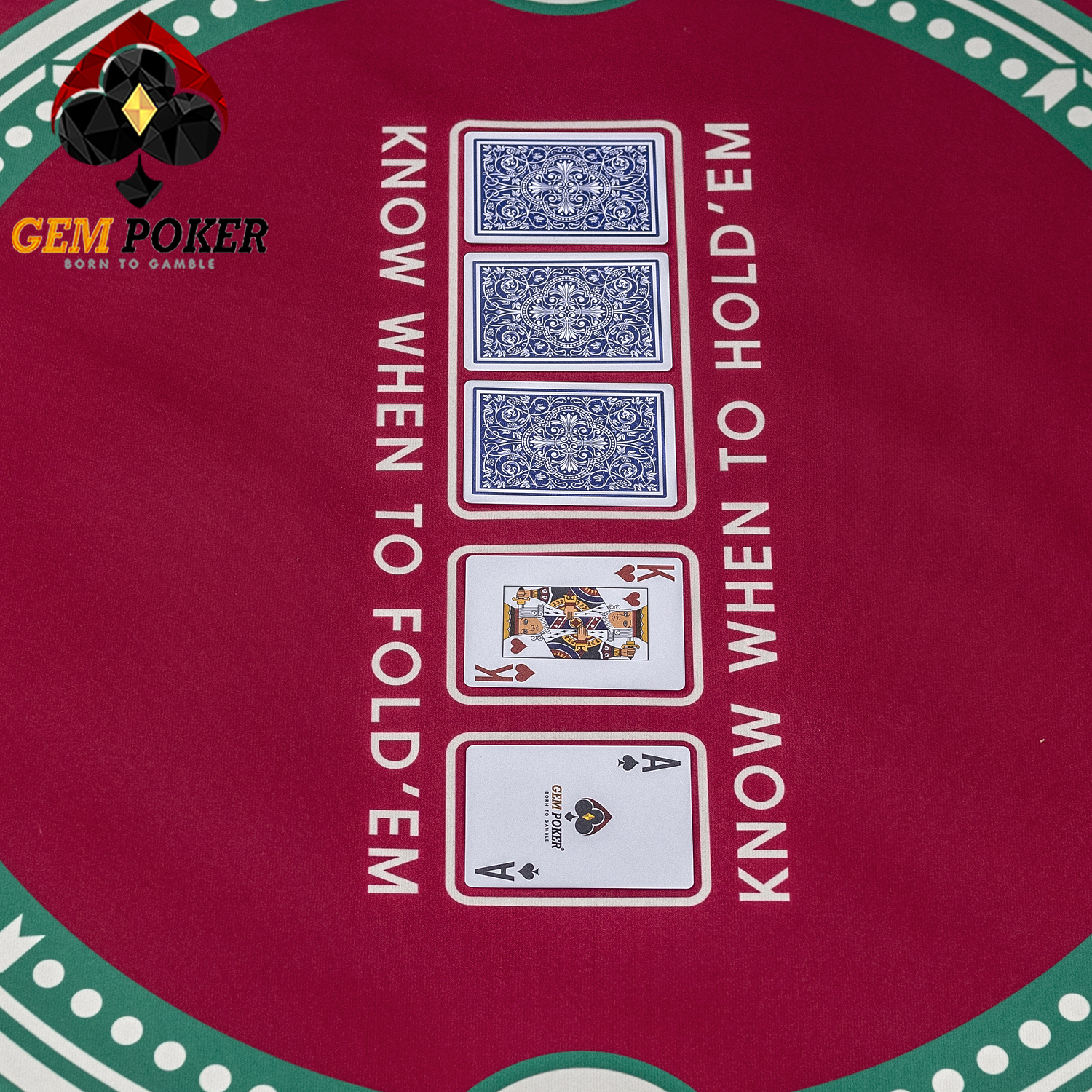 THẢM TRÒN POKER TEXAS GEM JOKER CAO CẤP