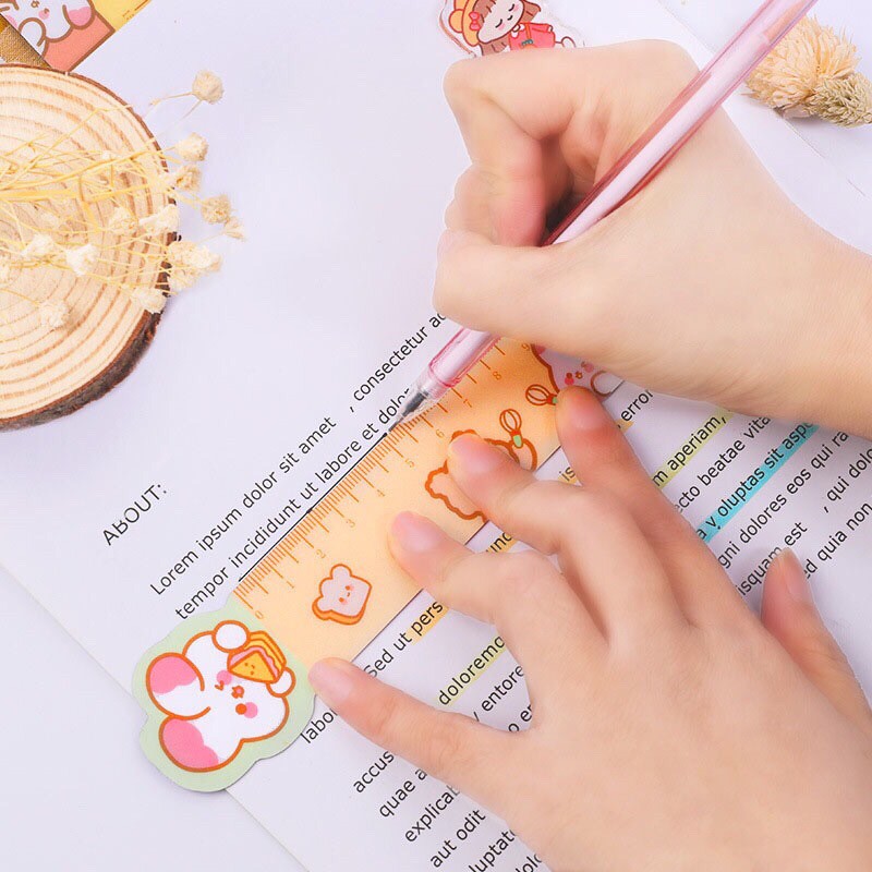 Thước kẻ nam châm mềm nhẹ siêu CUTE cho bé 🍒