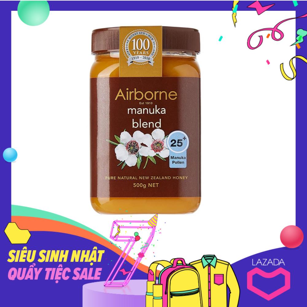 Mật ong Airborne Manuka Blend 25+ 500g