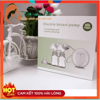 Máy Hút Sữa Điện Đôi Electric Breast Pump Hút Êm Không Đau Rát -