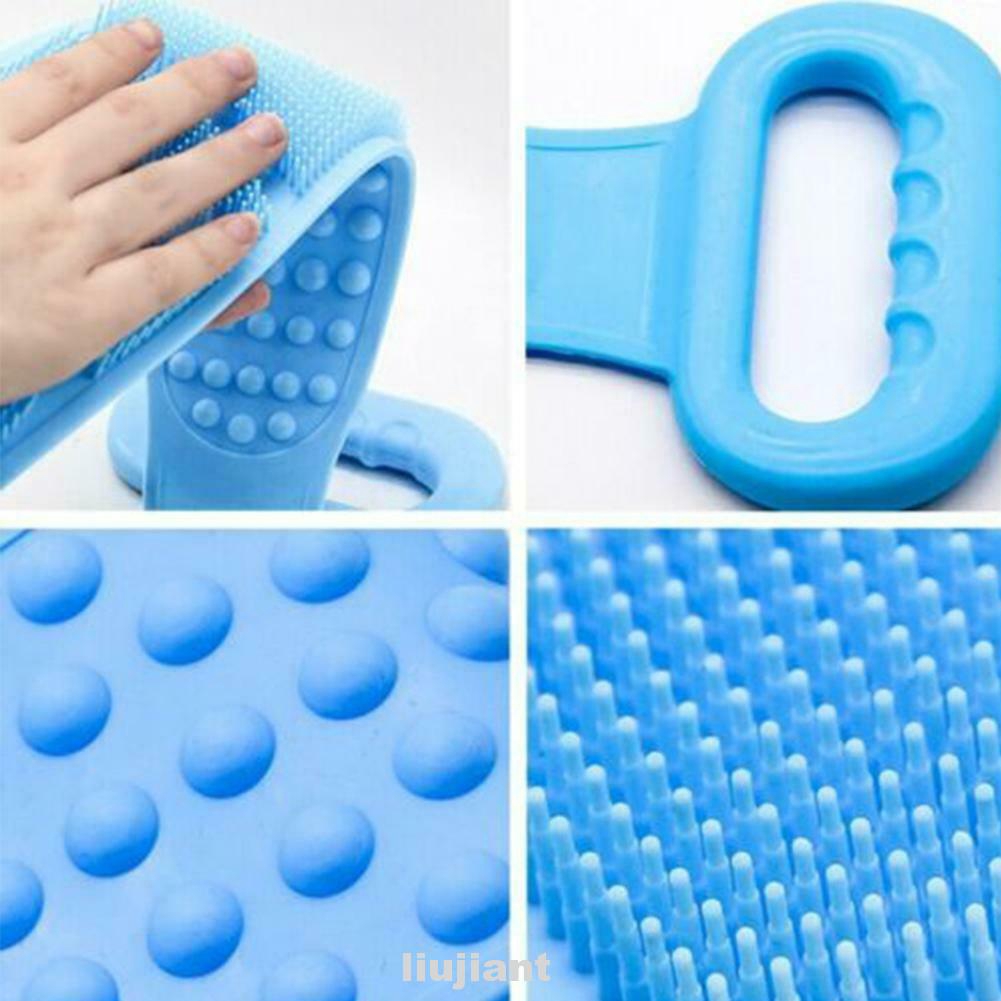 Dây Chà Lưng 2 mặt Bằng Silicone Nam Nữ Mẫu Mới