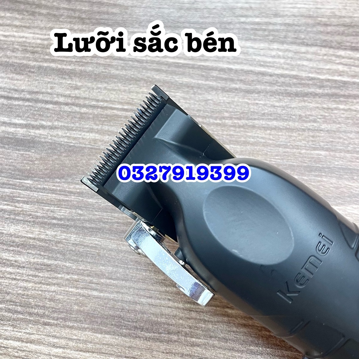 Kemei High Quality Hair Trimmer 2296 2500Mah Li-Ion Battery 10W Capacity Sharp Carbon Steel Blade Usage Time 350 Minutes