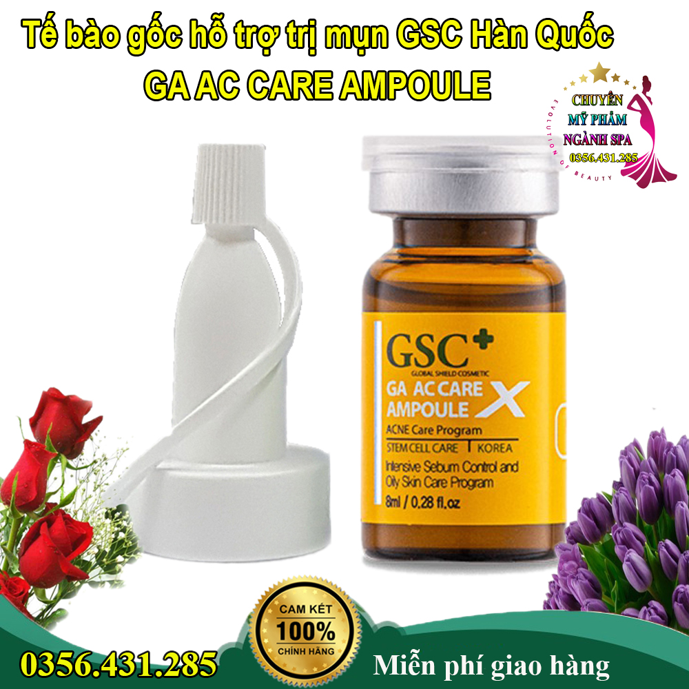 Tế Bào Gốc Trị Mụn GSC GA AC Care Ampoule