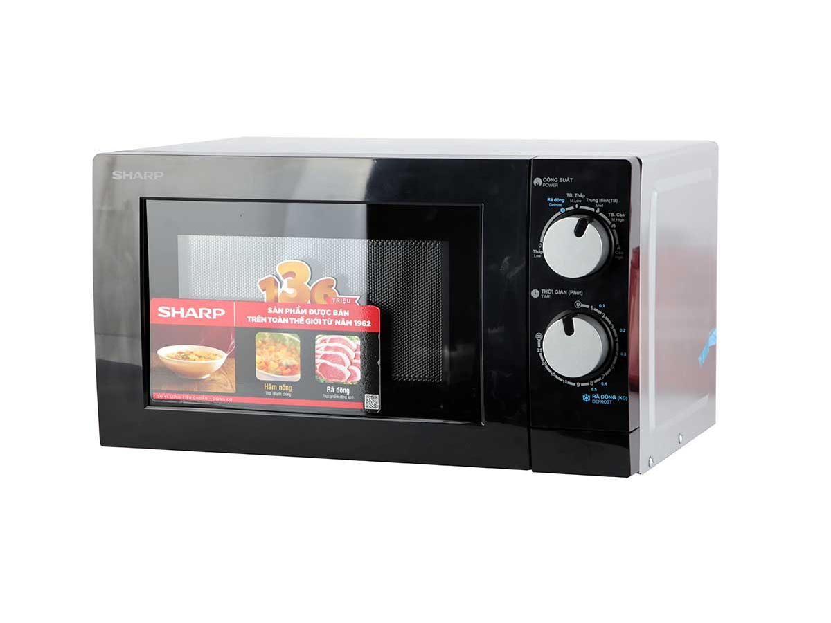 Lò vi sóng Sharp R-208VN-WS 20 lít - GIAO TOÀN QUỐC