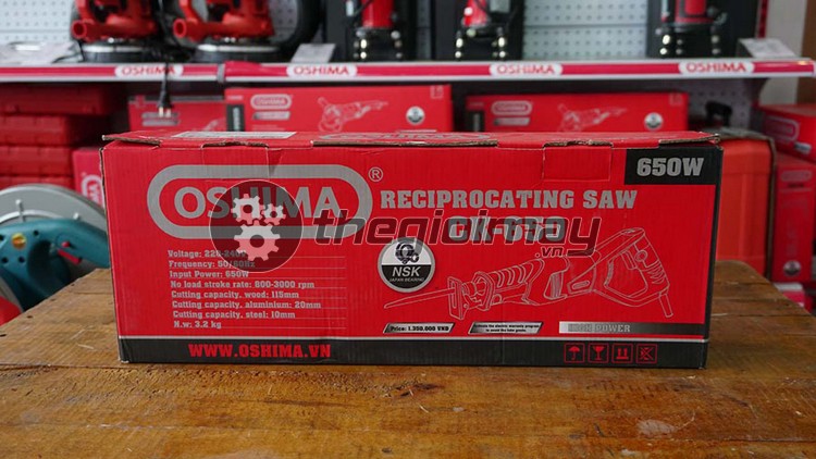 [HCM]Máy cưa kiếm Oshima CK-650