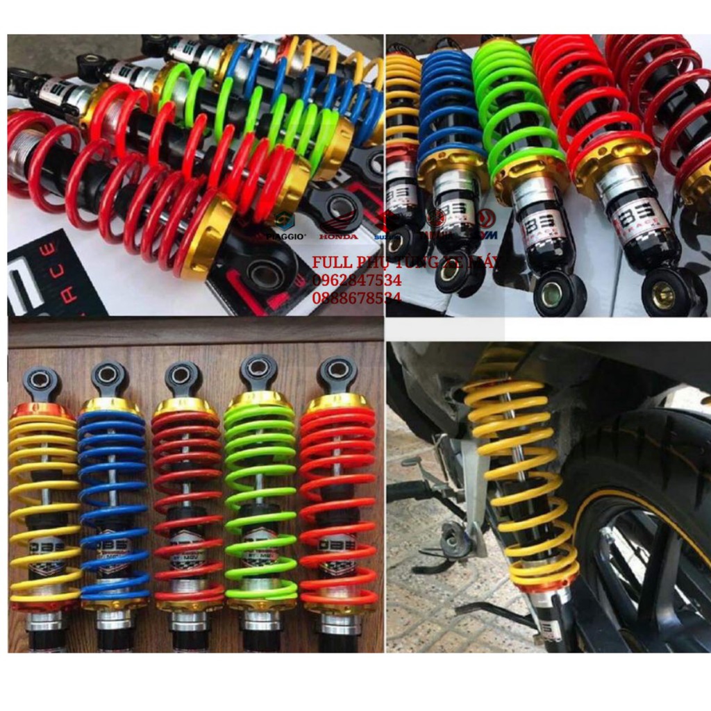 1 Cặp Phuộc giảm xóc dòng xe wave Sirius Vindecal BD