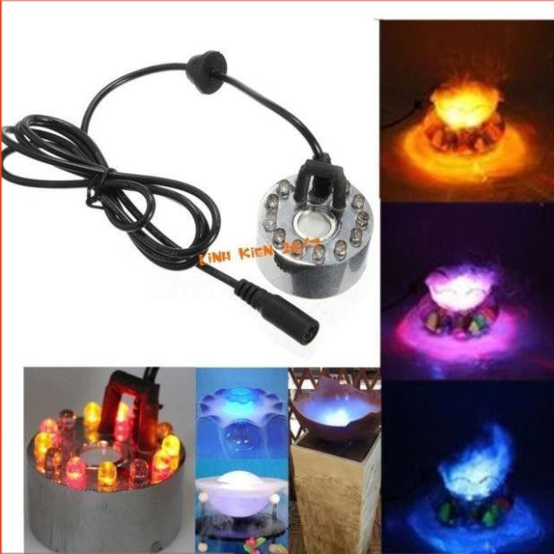 Máy tạo khói phun sương có đèn led thay đổi màu kèm nguồn adapter 24V 206795 TL
