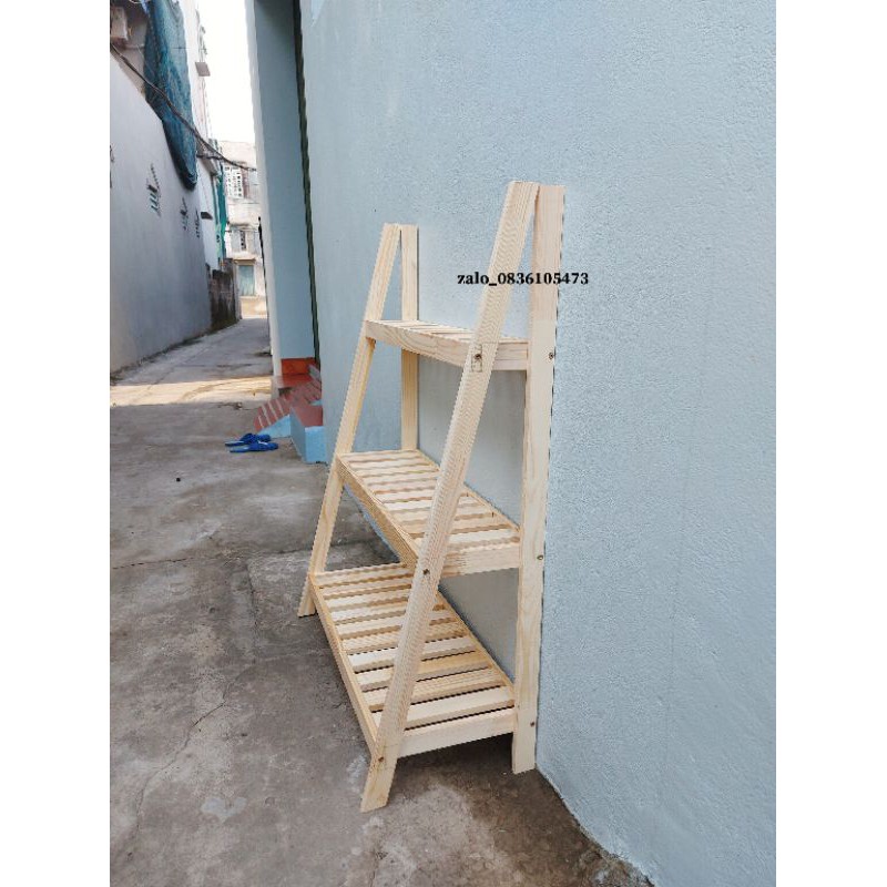 Kệ gỗ để đồ chữ A