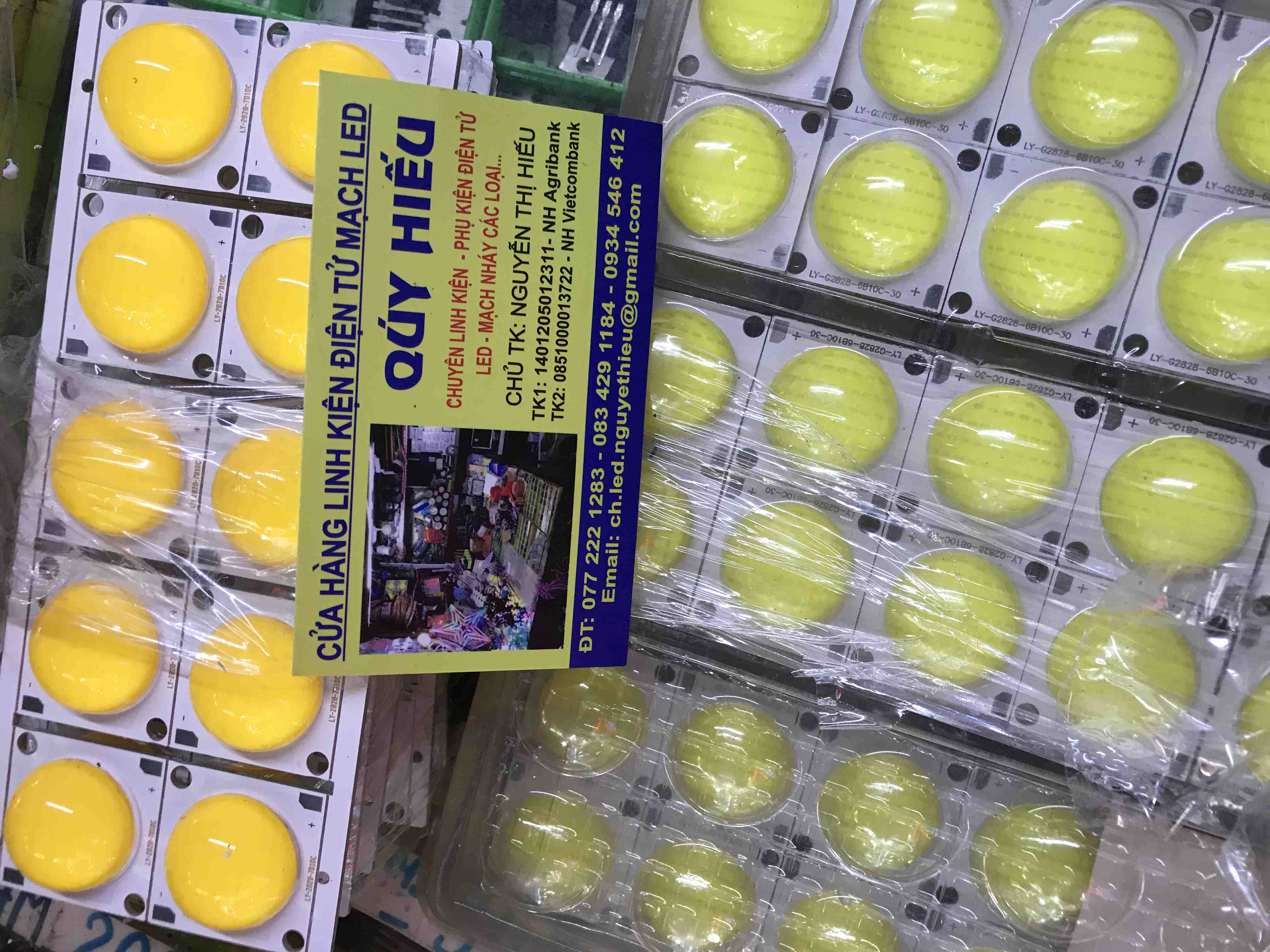 Nhân led 30w dạng cop lồi - 30wcoploi