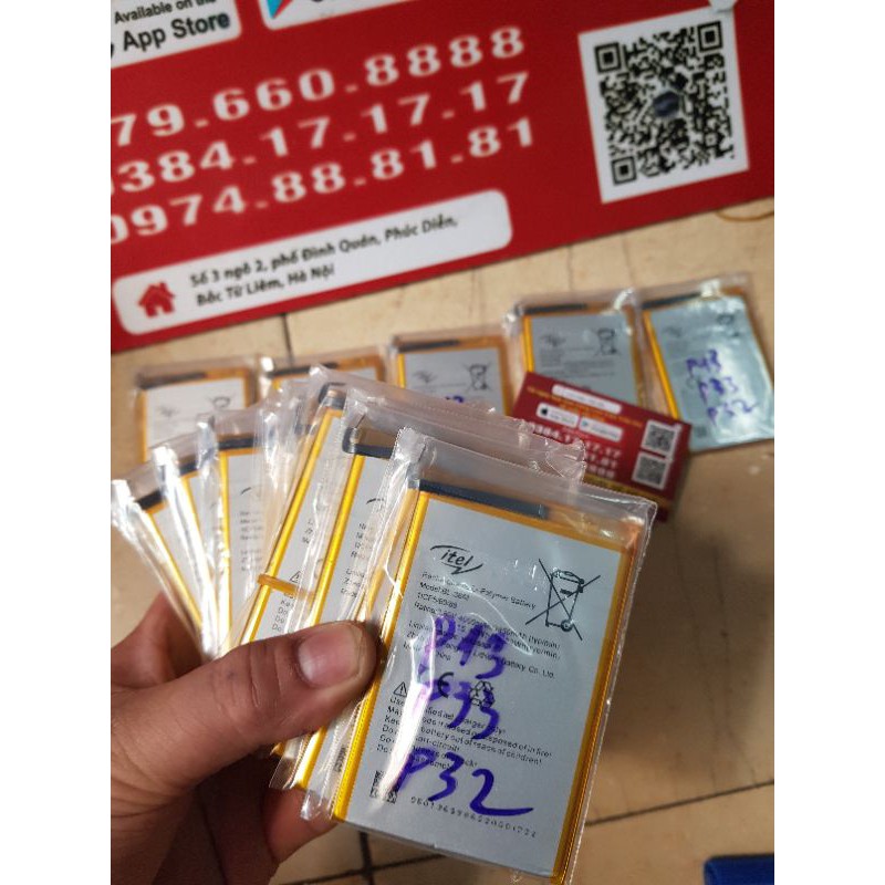 Pin Itel P13/P32/P33/P15/Bl 38Ai Zin