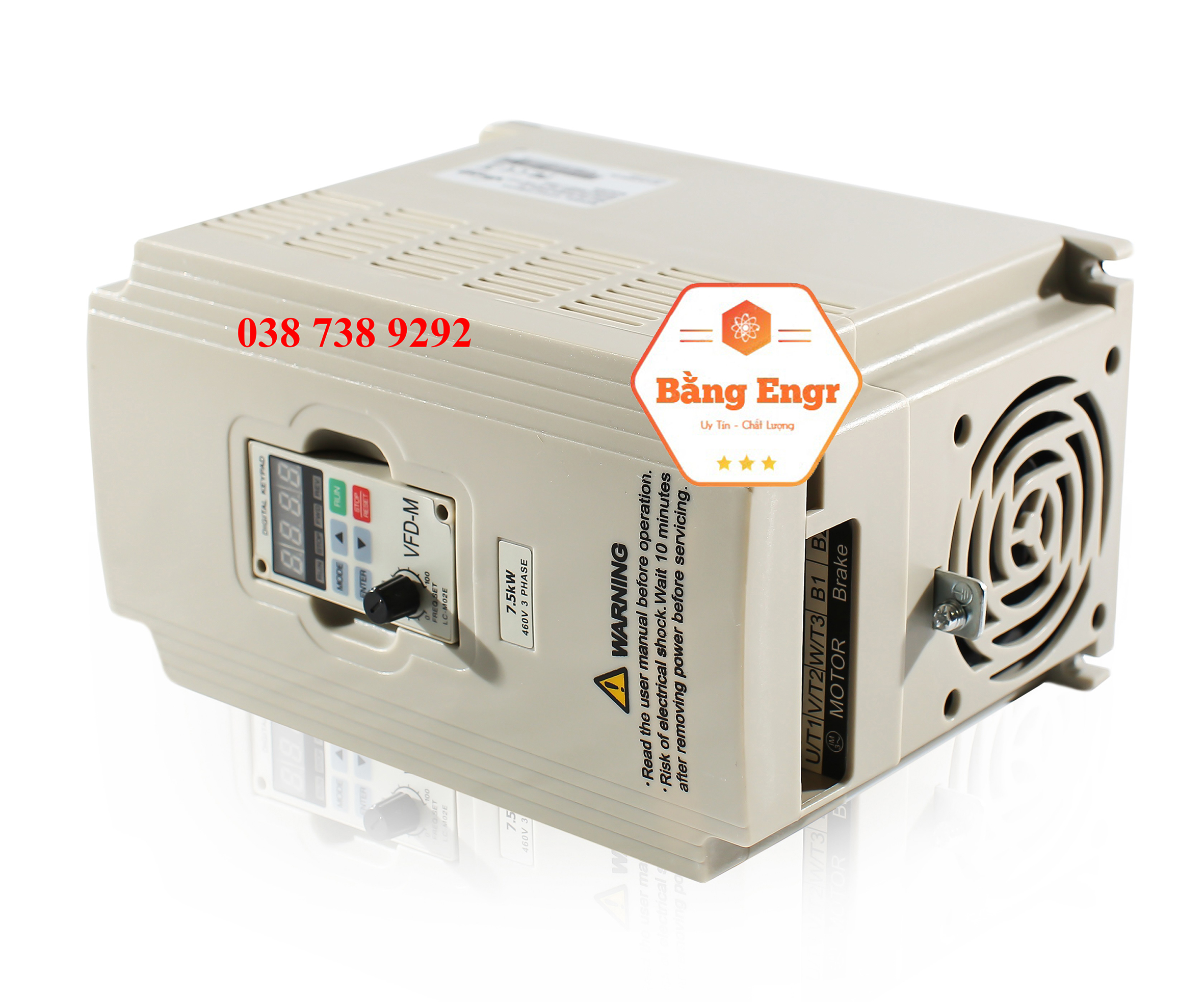 Biến tần Delta VFD-M vào 3 pha 380v Ra 3 pha 380v