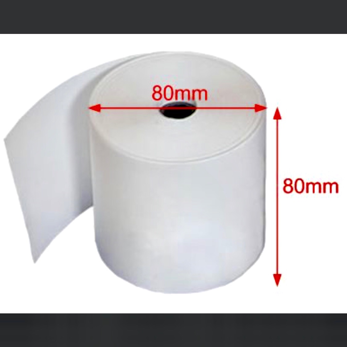 Giấy in nhiệt - giấy in bill - khổ k80