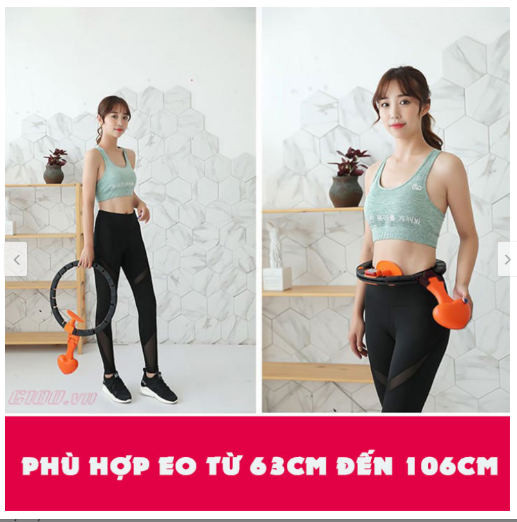 VÒNG LẮC EO THÔNG MINH HULA HOOP THẾ HỆ MỚI
