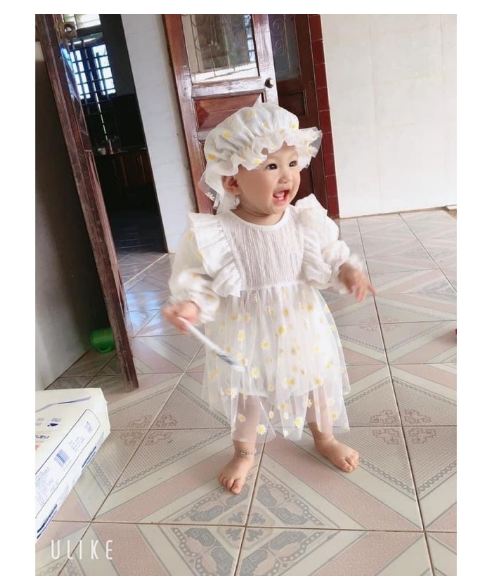 [HCM]Set 3 chi tiết body hoa cúc cho bé
