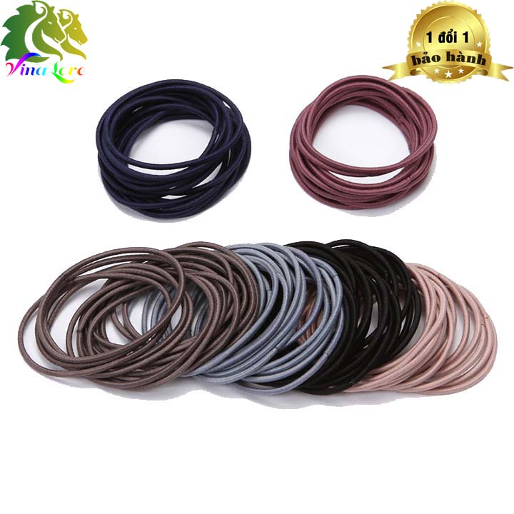 [Bộ 10] Dây chun buộc tóc, dây cột tóc, thun buộc tóc,Túi Cột tóc, buộc tóc chun