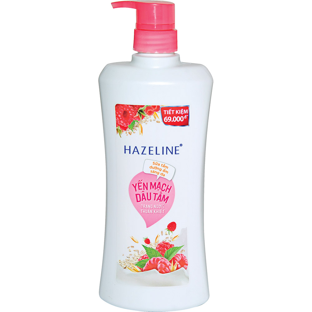 sữa tắm hazaline900g
