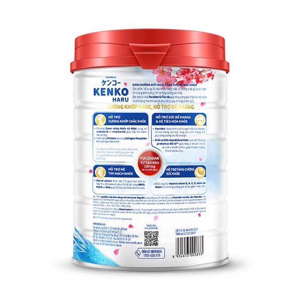 SỮA BỘT VINAMILK KENKO HARU - HỘP 850G