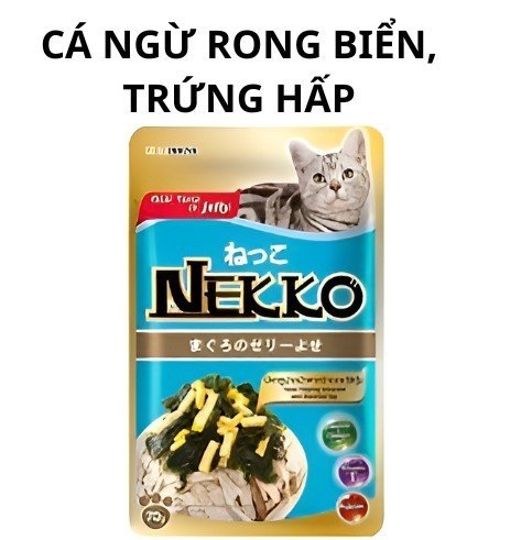 (MÈO LỚN) PATE NEKKO 70GRAM CHO MÈO LỚN
