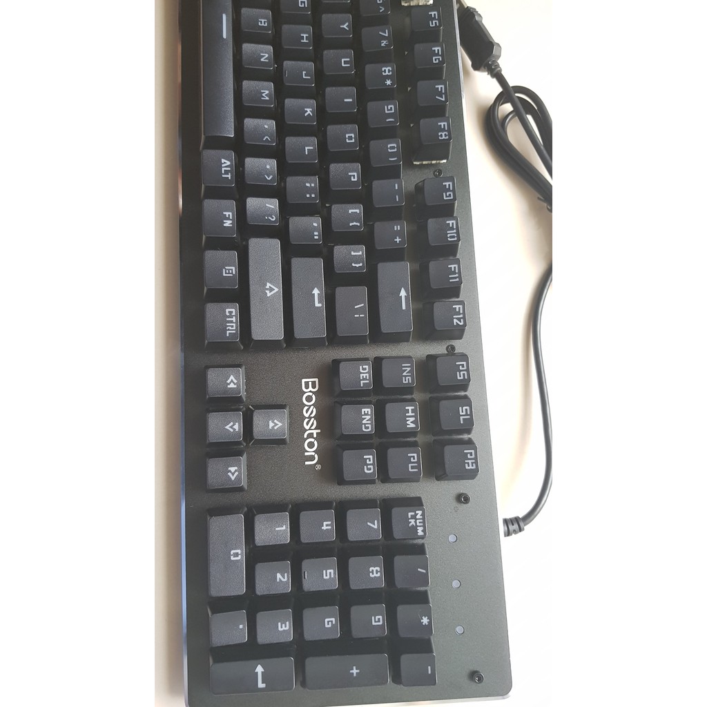Phím cơ game Bosston MK916 có dây phím bấm rất đã VSP phân phối