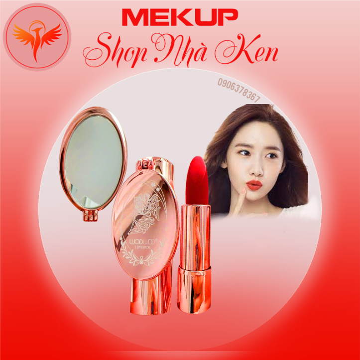 Son Thỏi WodWod Thiên Thần Kèm Gương