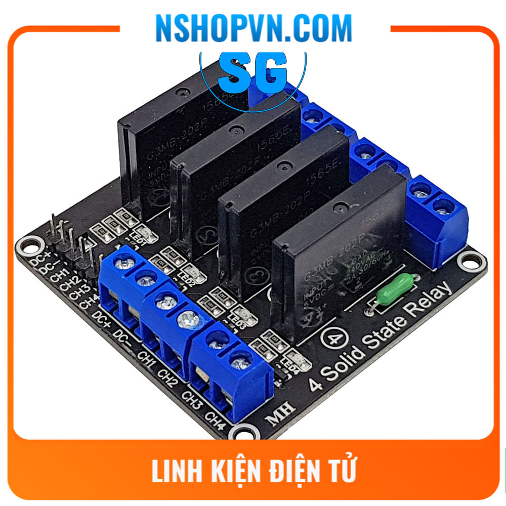 Module 4 relay rắn ssr