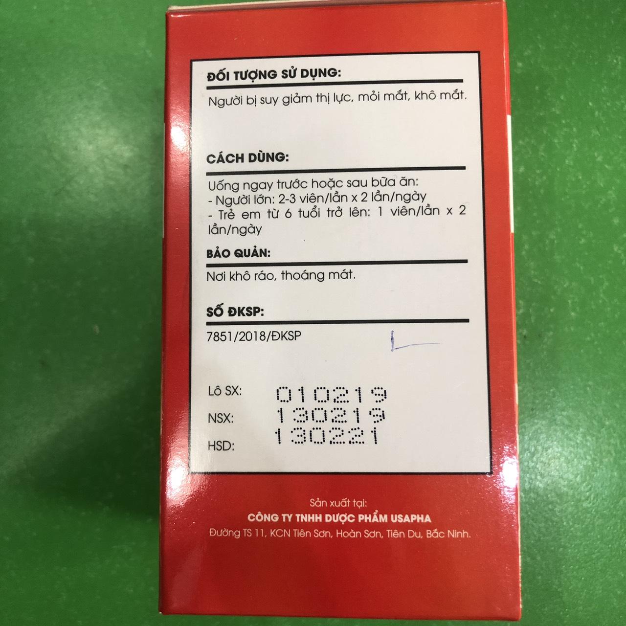Dầu gấc Tuệ Linh ( Hộp 60 viên)