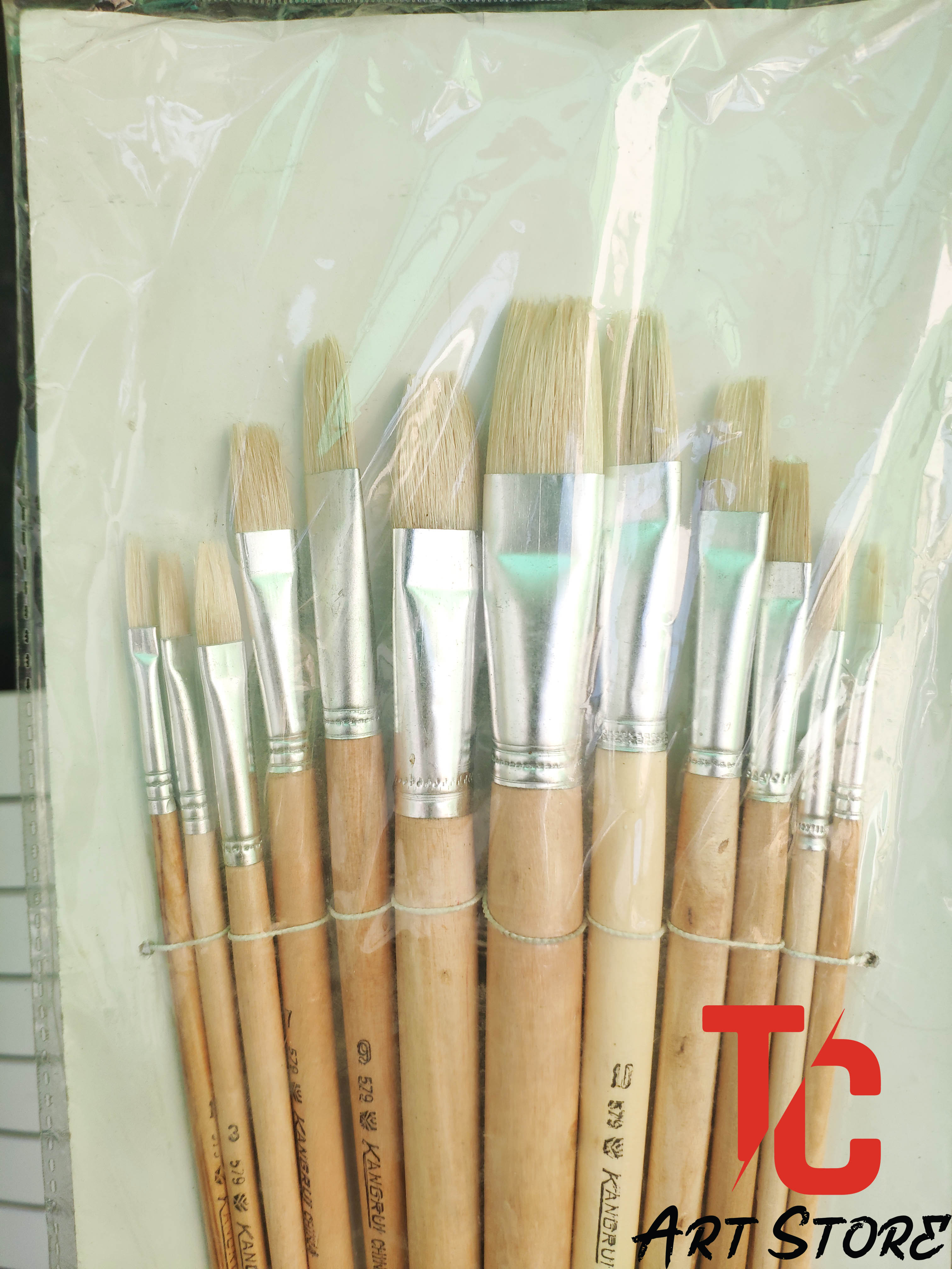 [TC Art Store] Bộ cọ Kangrui Artist brush 12 cây