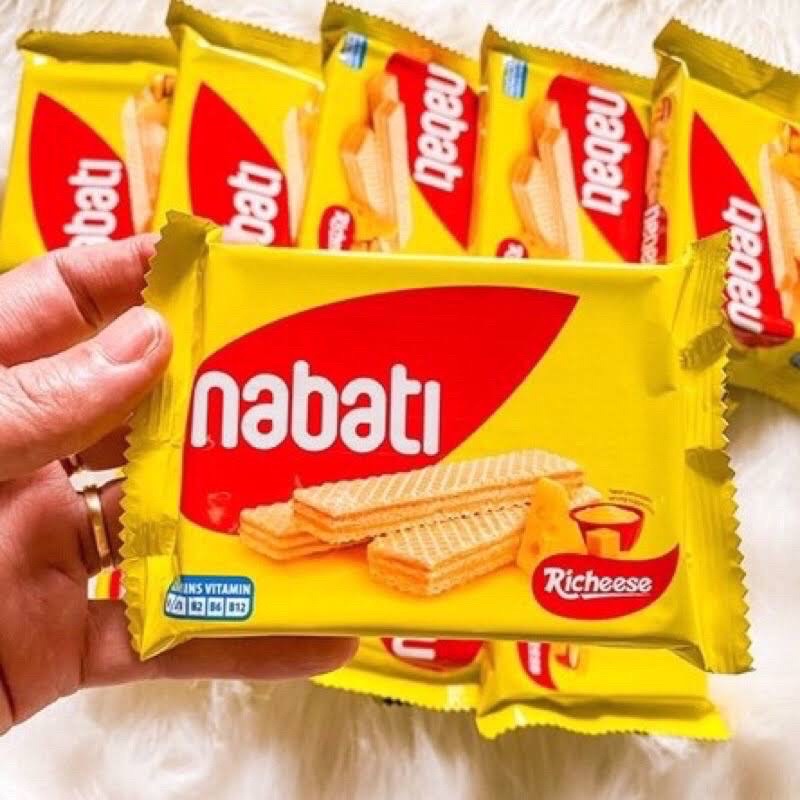 Combo 10 gói bánh Nabati đủ vị 52g