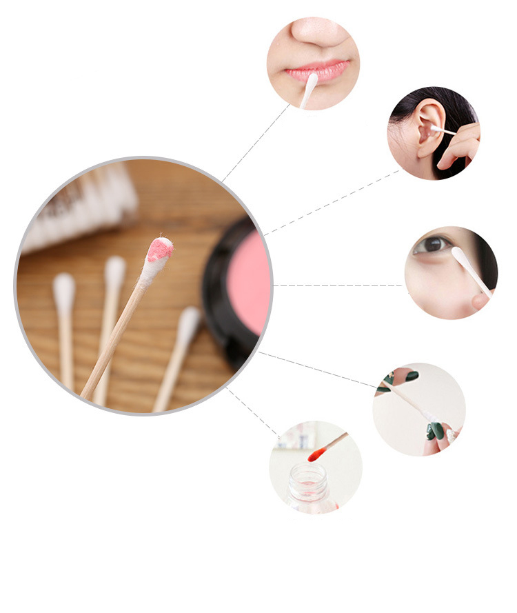 COMBO 5 GÓI 100 QUE TĂM BÔNG THÂN TRE (Thân Thiện Với Môi Trường)