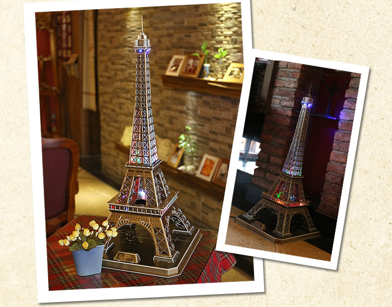 Mô hình giấy 3D CubicFun - Tháp Eiffel - Pháp