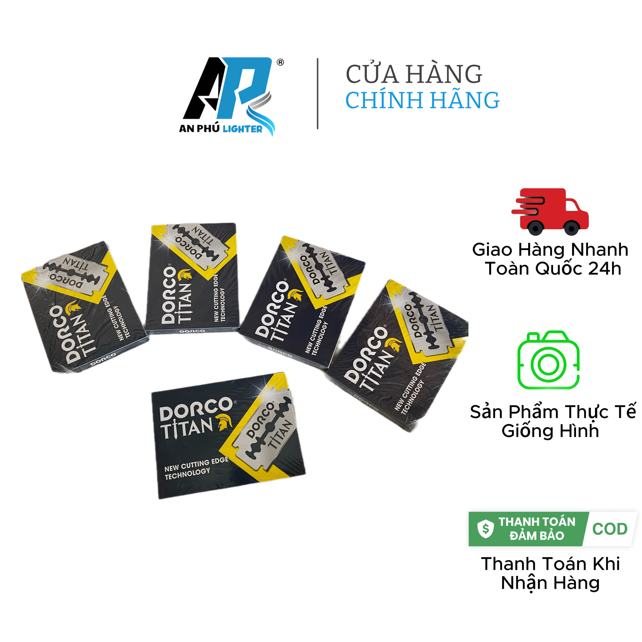 [ Free Ship ] [ CHÍNH HÃNG ] [ GIÁ BÁN DÙNG THỬ ] LƯỠI LAM DORCO TITAN