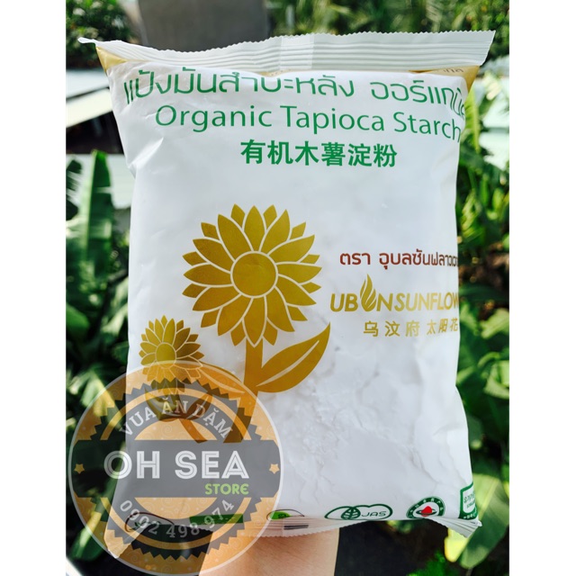 [HCM]Bột năng hữu cơ Thái Lan 400g