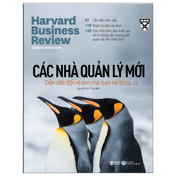 Fahasa - hbr onpoint 2021: các nhà quản lý mới