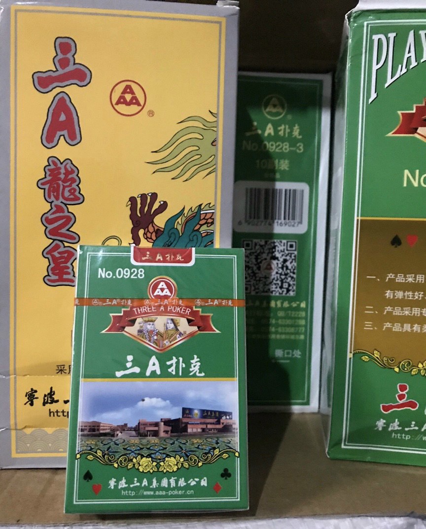 Bài Tây 52 lá PLAYING CARD - XANH LÁ