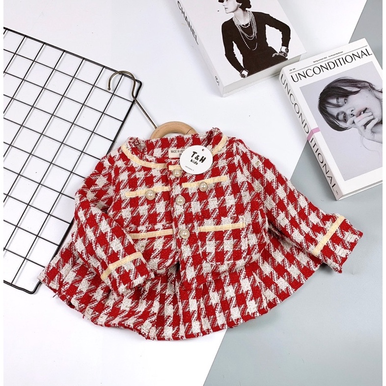 set váy dạ cao cấp cho bé gái