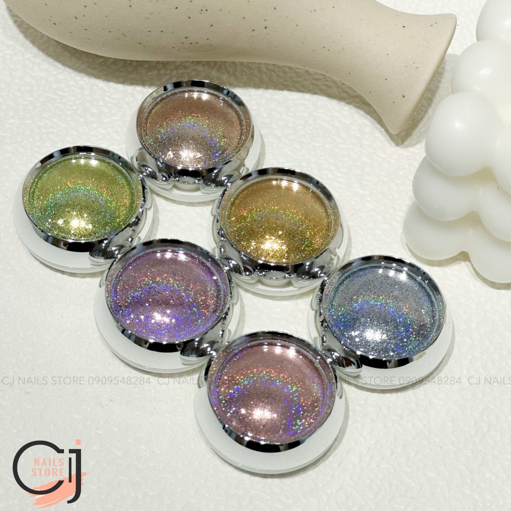 Tráng gương hologram set 6 màu