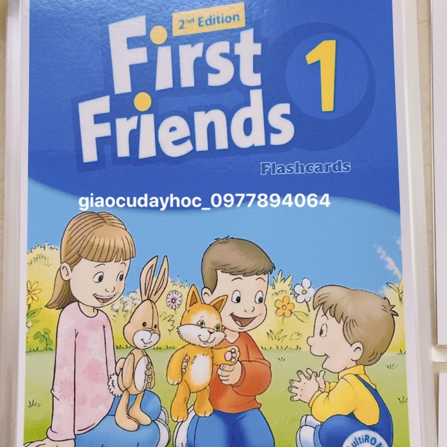 Flashcard first friends 1-2nd edition - 151 thẻ