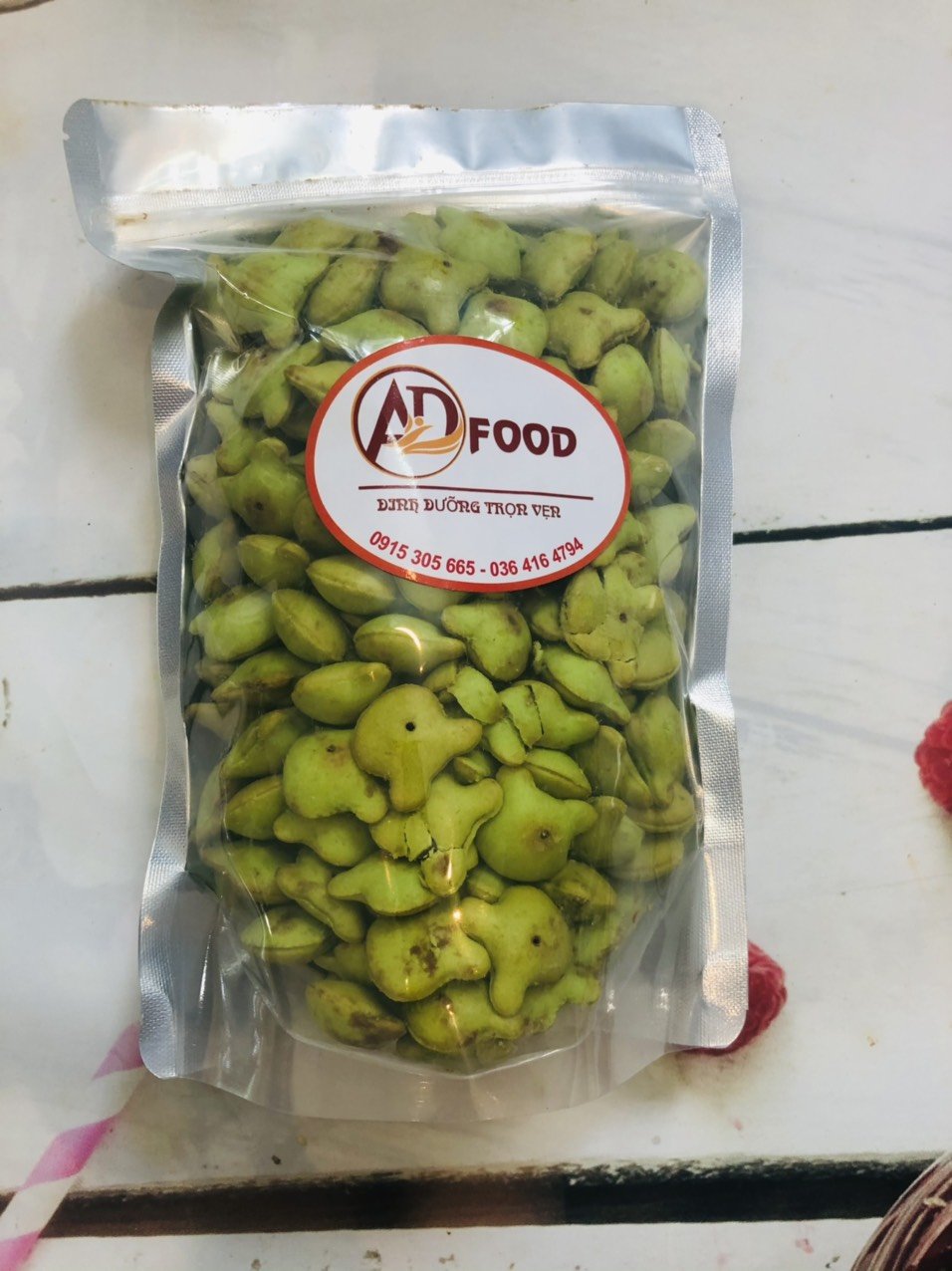 Bánh gấu chùm ngây nhâm socola túi 500g