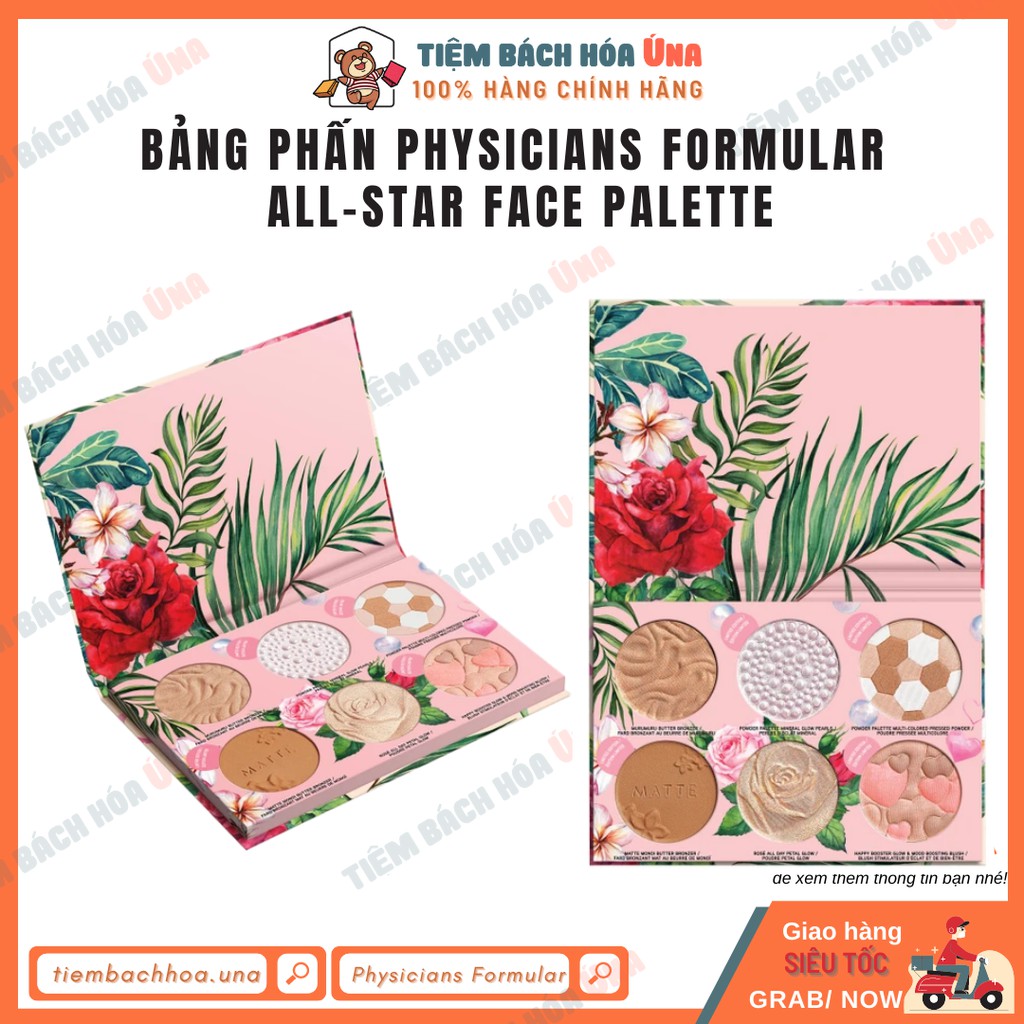 Bảng phấn physicians formula all-star face palette 6 ô tiembachhoauna