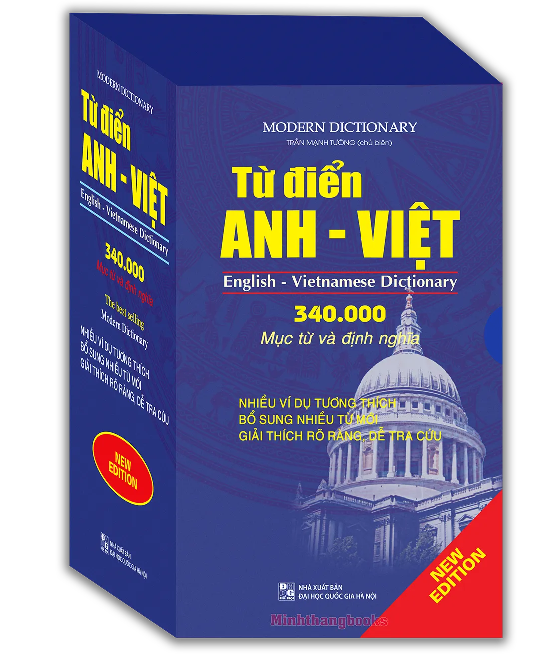 Từ Điển Anh - Việt 340.000 Mục Từ Và Định Nghĩa (Bìa Mềm)