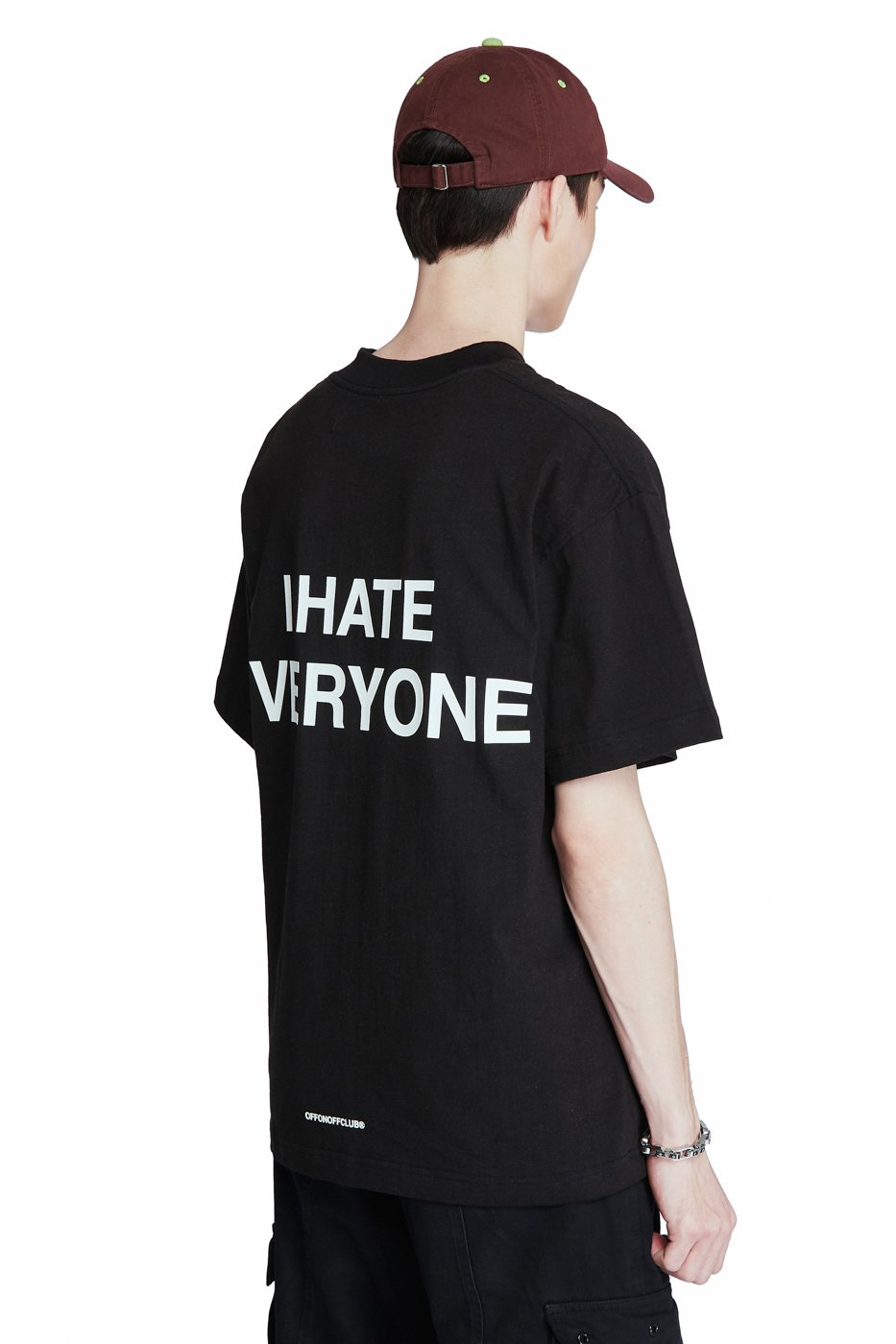 I HATE EVERYONE TSHIRT/BLACK