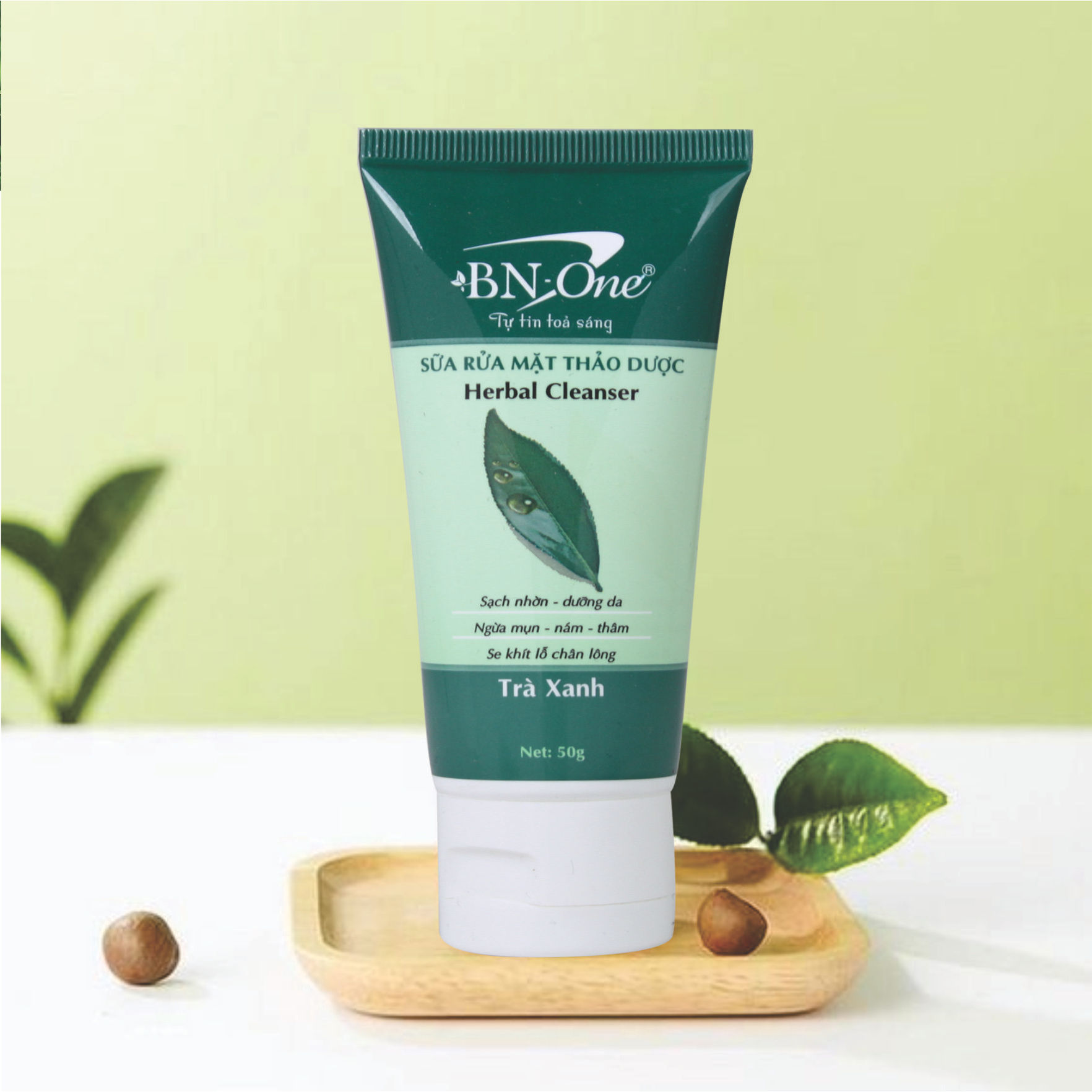 [HCM]SỮA RỬA MẶT THẢO DƯỢC BNONE 50g