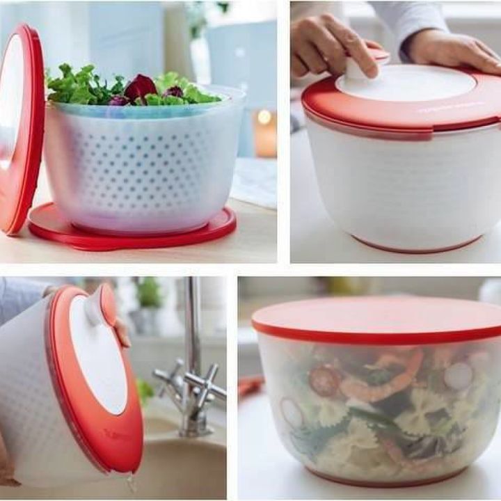 Dụng cụ quay rau Tupperware Spinning Chef 3.9L