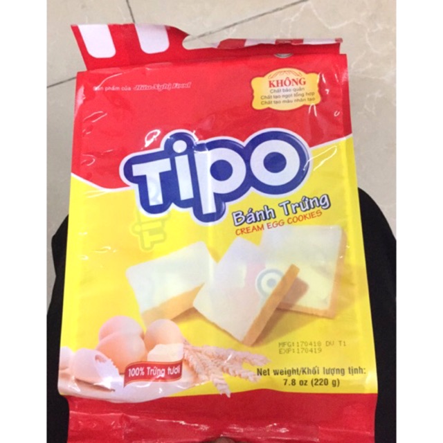 Bánh Trứng Hữu Nghị Tipo 220g