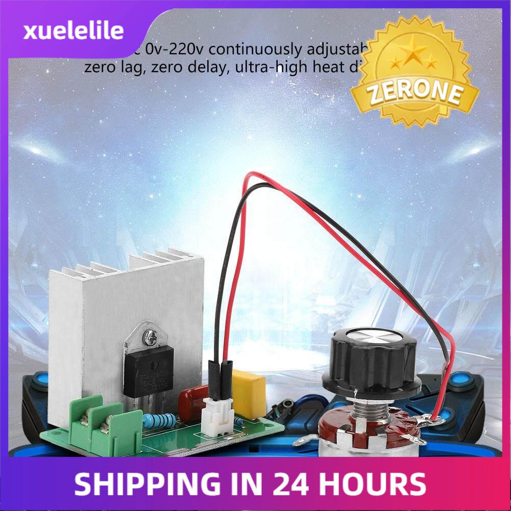 Ac 0-220v 4000w 40a ac motor speed controller voltage regulator led dimmers